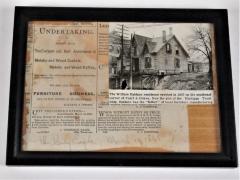 Photographic Clipping, William Haldane Residence Erected In 1837, Dwelling  And Shop On Prospect Hill