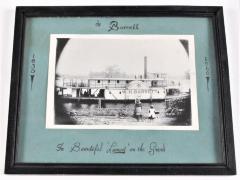 Photograph, Steamboat W. H. Barrett, at Lamont On The Grand River