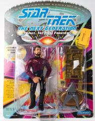 Action Figure, Star Trek The Next Generation, "Commander William Riker"