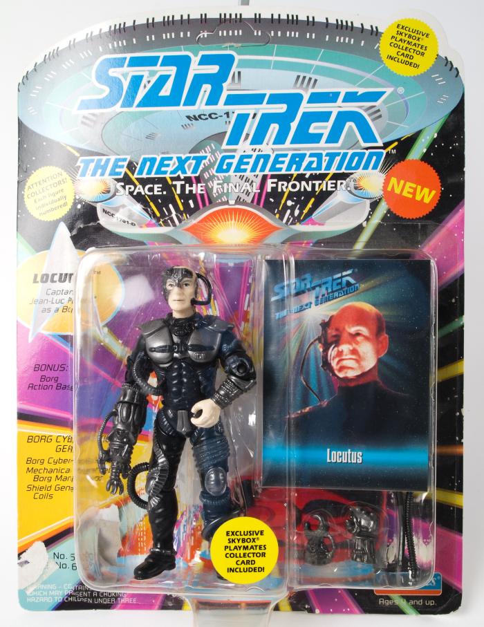 Action Figure, Star Trek The Next Generation, "Locutus"