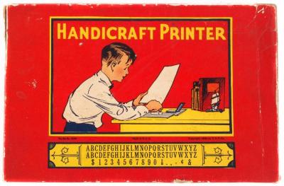 Handicraft Printer, Toy Print Set