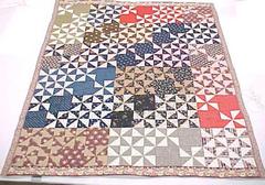 Pieced Quilt, Whirligig