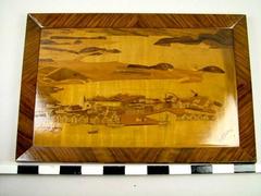 Marquetry Panel Of Namsos, Norway