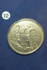 Insignia, Enlisted Man's Cross Belt Eagle, For Shoulder Strap Of  Cartridge Box