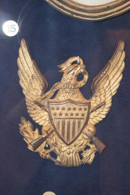 Insignia, Eagle For Enlisted Man's Helmet, U.S. Army Infantry