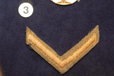 Chevron, World War I Woundstripe, U.S. Army Enlisted Man